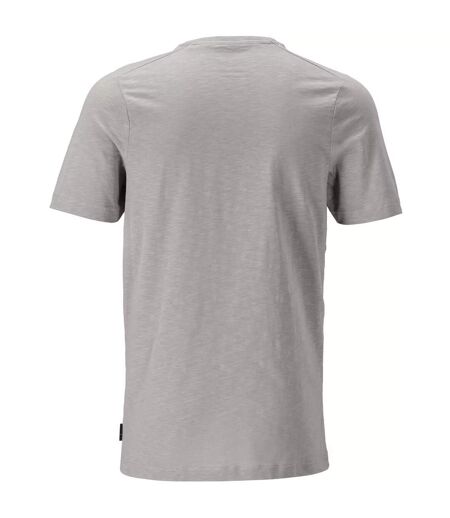 T-shirt Manches Courtes Customised Homme Gris Argenté Mascot