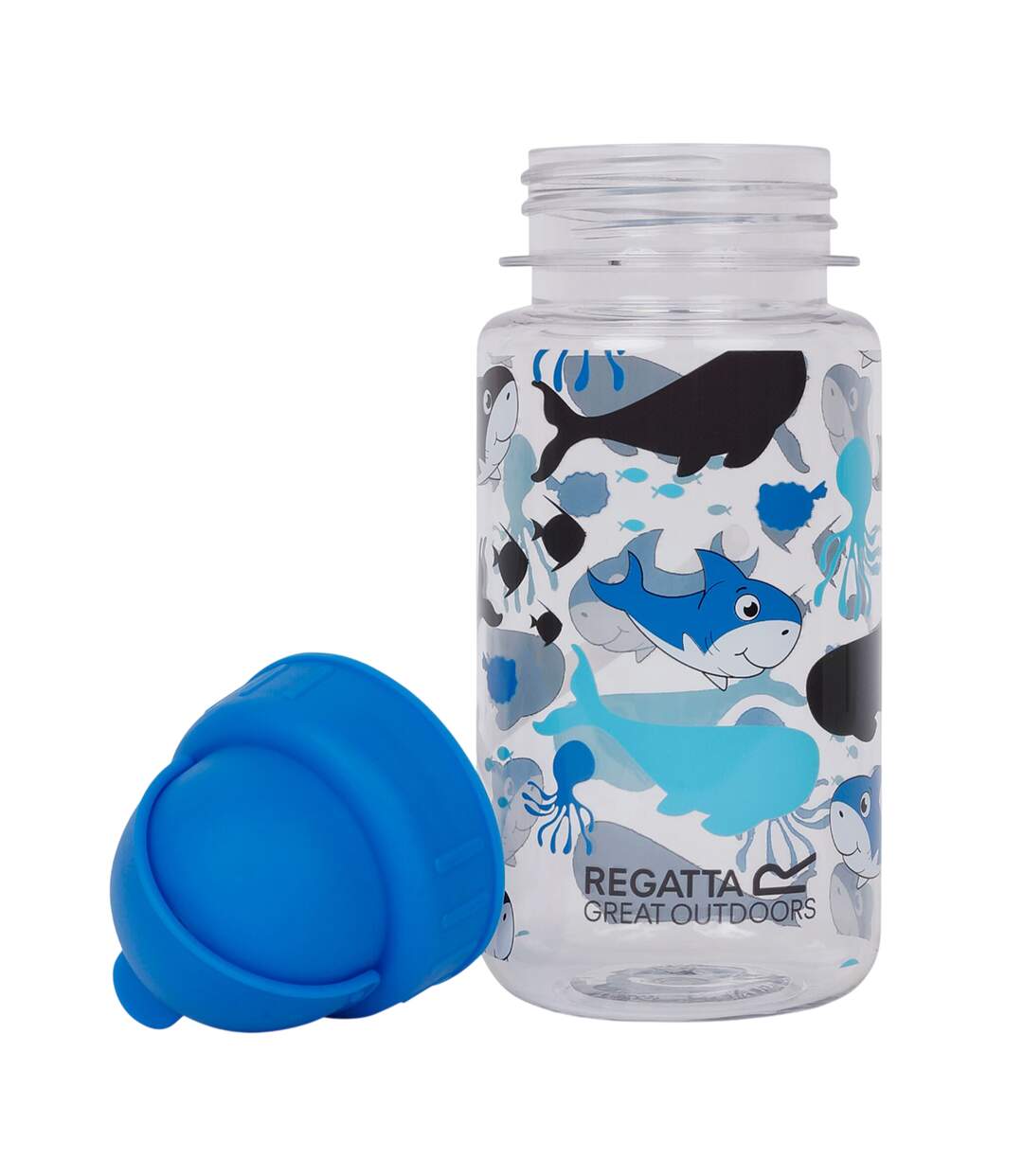 Gourde Motif/style Bubbles Le Requin Taille Unique Bleu Hawaïen Regatta-2
