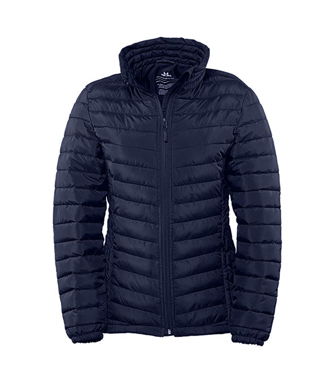 Womens/ladies Zepelin Padded Jacket Deep Navy Tee Jays-1