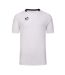 Mens Fundamental Polyester Football Top White Black Sondico-1