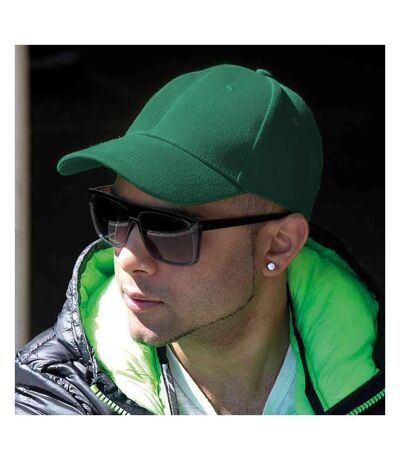 Result Unisex Core Memphis 6 Panel Baseball Cap (Bottle Green) - UTBC3044