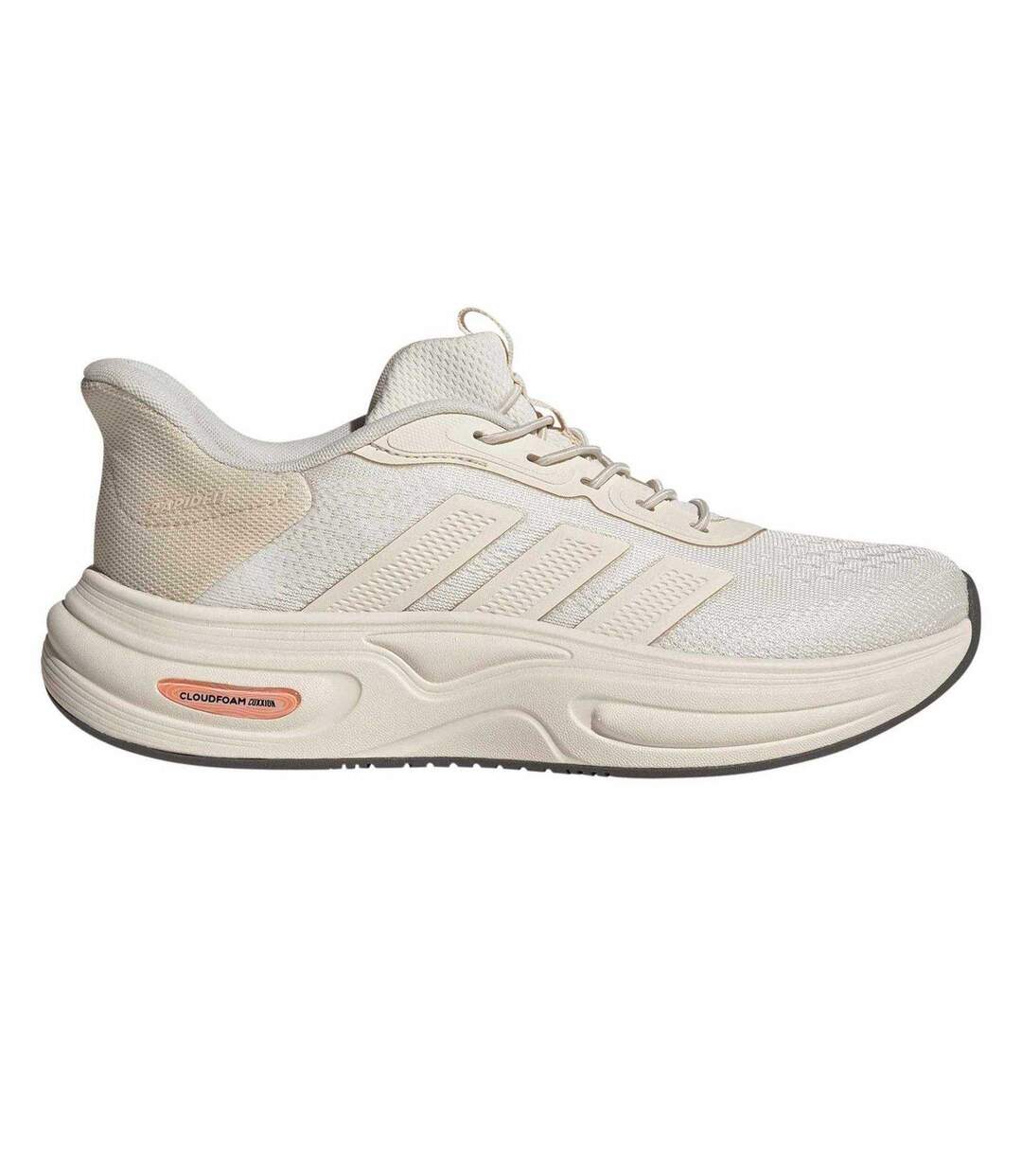 Womens/ladies Cloudfoam Trainers Wonder White Adidas-1