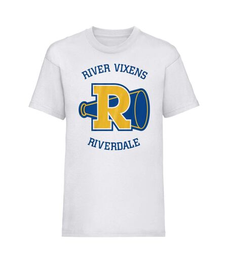 T-shirt river vixens femme blanc Riverdale