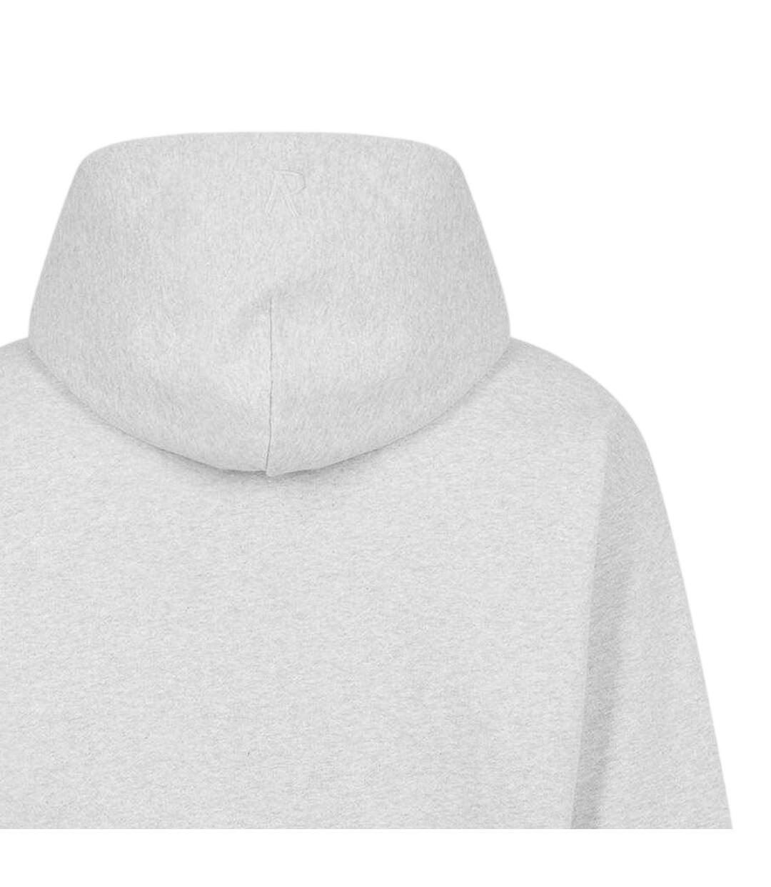 Mens Initial Pullover Hoodie Ice Grey Marl Represent-4