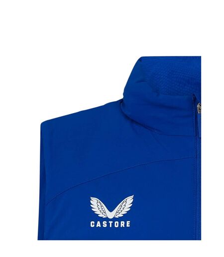 Doudoune Sans Manches Motif/style Rangers Fc Homme Bleu Blanc Castore
