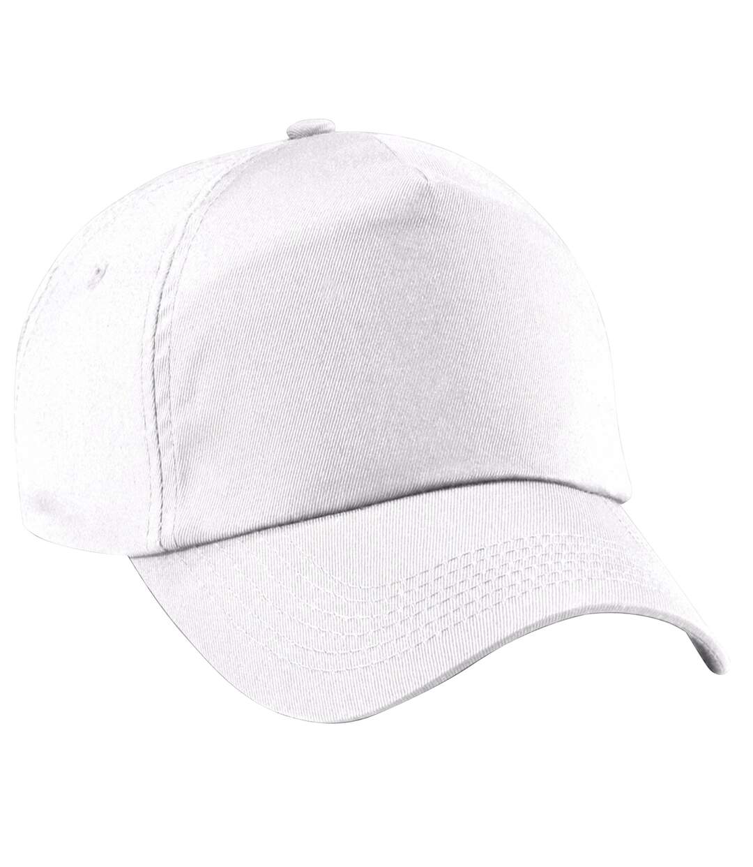 Casquette baseball enfant unisexe blanc Beechfield-1