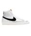 Baskets Montantes Blazer Femme Blanc Noir Nike-1