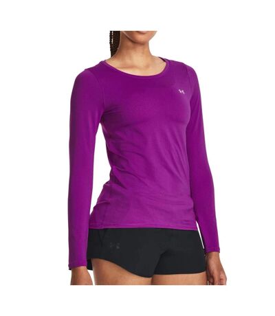 T-shirt Rose Femme Under Armour Sleeve - XL