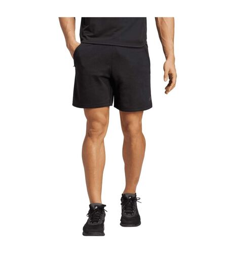 Mens Training Shorts Black Adidas