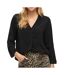 Blouse noire femme vila josa-1