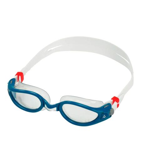 Lunettes de natation kaiman smalla bleu pétrole / transparent / transparent Aquasphere Aquasphere