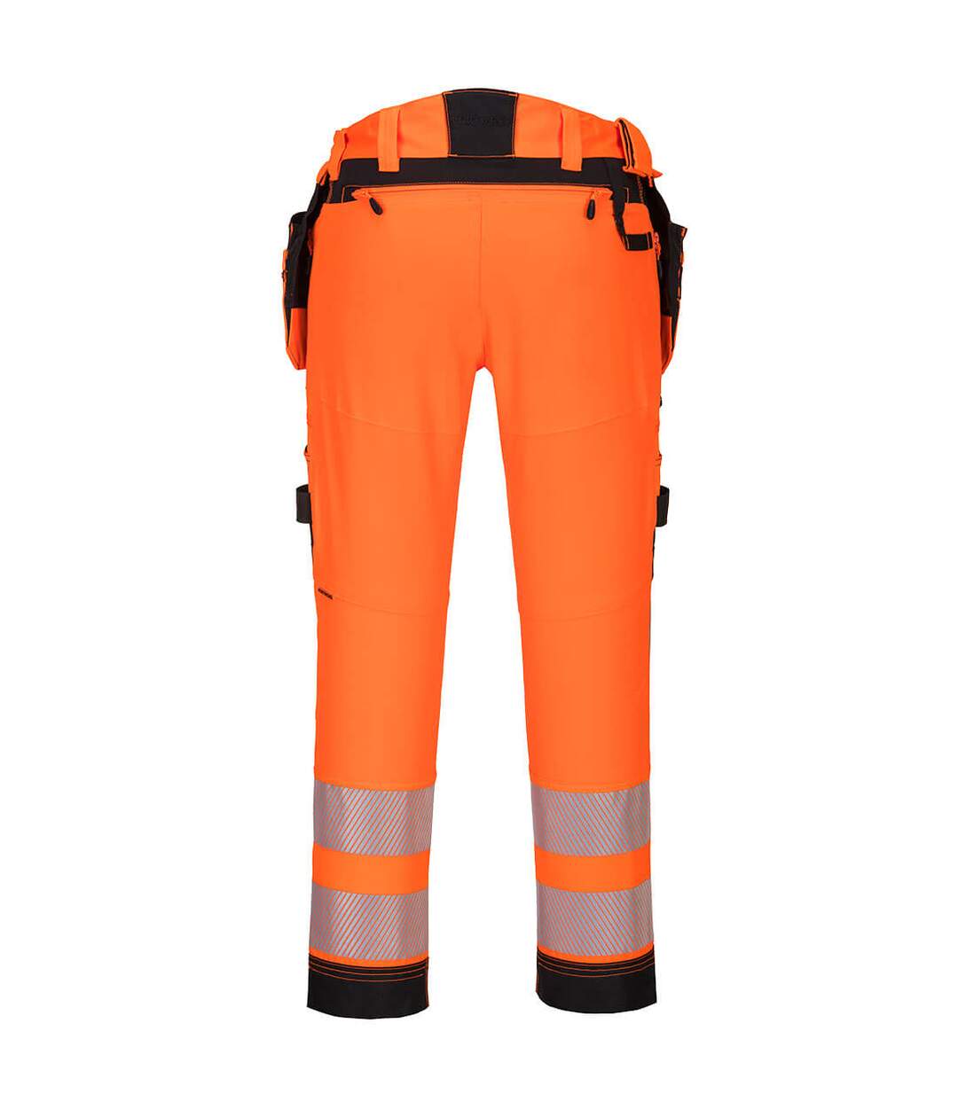 Pantalon De Chemin De Fer Dx4 Homme Orange Noir Portwest-2