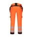 Pantalon De Chemin De Fer Dx4 Homme Orange Noir Portwest-2