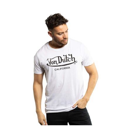 T-shirt col rond en coton homme Logo Vondutch