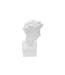 Statuette Tête Déco Jeune Homme 30cm Blanc-2