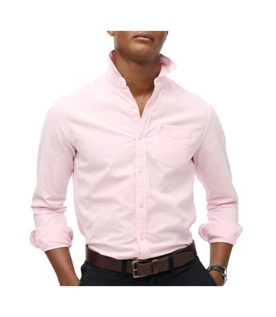 Chemise rose homme superdry oxford - xxl