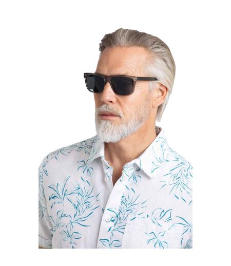 Mens charlton rectangular sunglasses one size gunmetal Weird Fish
