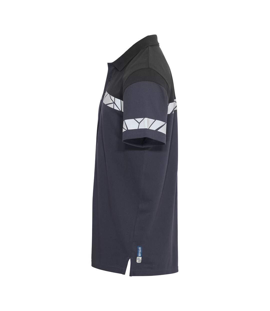 Polo Progression Homme Bleu Marine Noir Projob-3