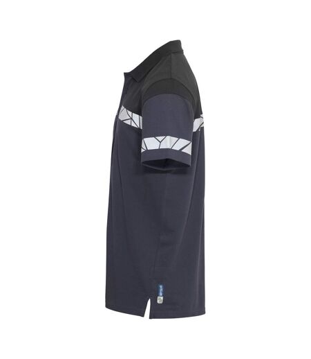 Polo Progression Homme Bleu Marine Noir Projob