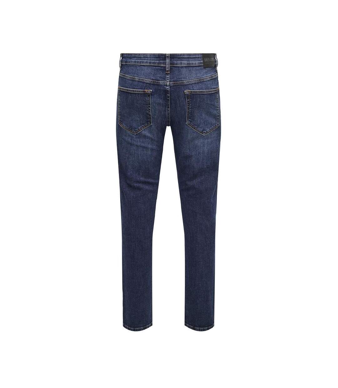 Jean Slim Bleu Homme ONLY & SONS Box Pim - W30-L32-2