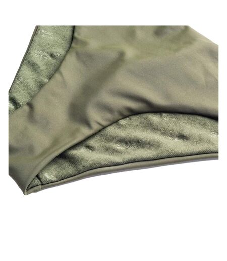 Bas De Maillot De Bain Femme Vert Kaki Sombre Aquawave