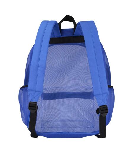 Sac À Dos Maillé Motif/style Uni Taille Unique Bleu Roi Floso