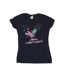Disney Femmes/Les femmes Lilo And Stitch Angel Merry Everything - T-shirt en coton (Bleu marine) - UTBI25654-1