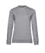 Pull Manches Cousues Femme Gris B&C-1