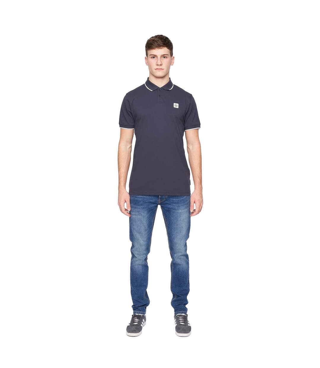 Polo Wilkins Homme Bleu Marine Duck And Cover-1