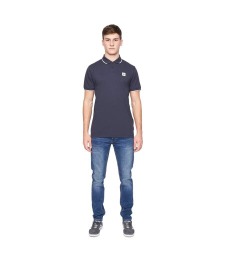 Polo Wilkins Homme Bleu Marine Duck And Cover