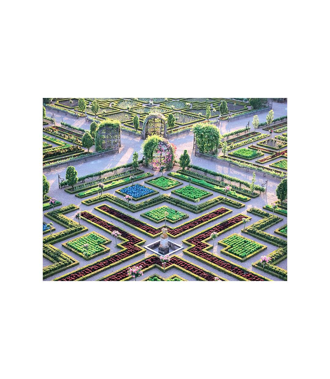 Château de Villandry près de Tours en famille : 2 entrées adulte et 1 entrée jeune - SMARTBOX - Coffret Cadeau Sport & Aventure