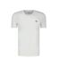 T-shirt Blanc/Marron Homme Calvin Klein Jeans J30J320199 - M