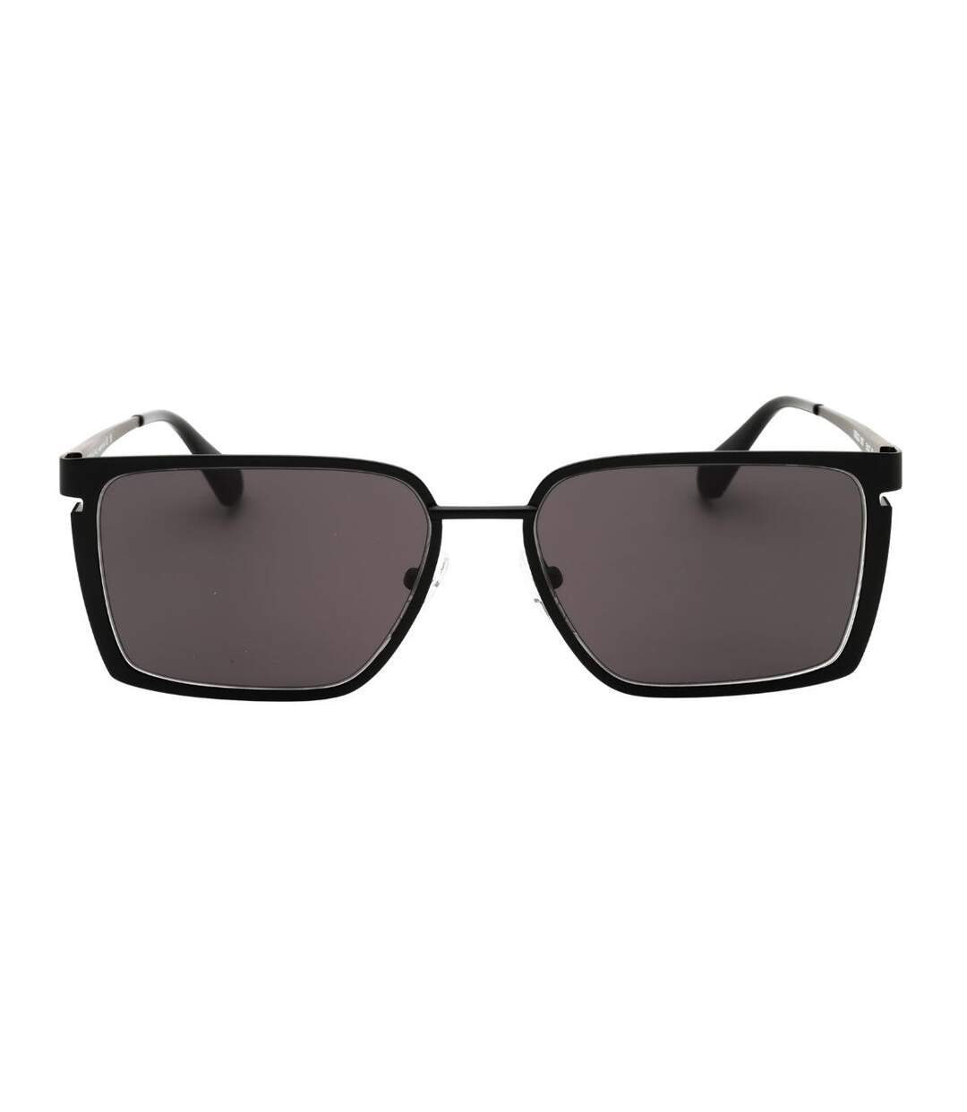 Lunettes De Soleil Yoder Homme Taille Unique Noir Gris Foncé Off White-1