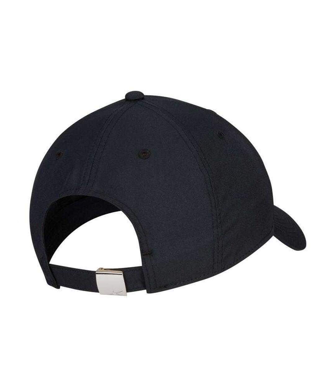 Casquette De Baseball Motif/style Swoosh Métallique Club Adulte Noir Nike-2