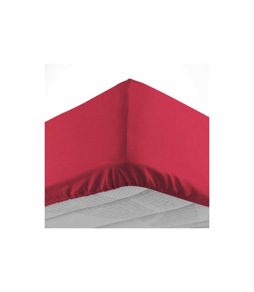 Drap Housse Lina 180x200cm Marsala-1