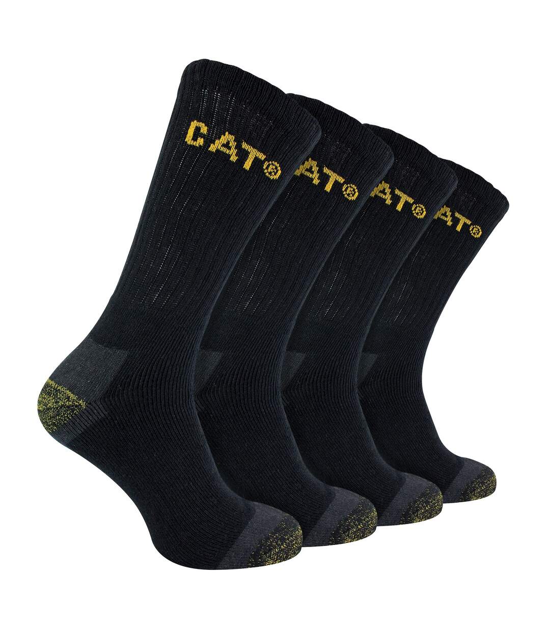 Mens 4 Pack Premium Cotton Work Socks-1
