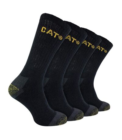 Mens 4 Pack Premium Cotton Work Socks