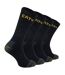 Mens 4 Pack Premium Cotton Work Socks-1