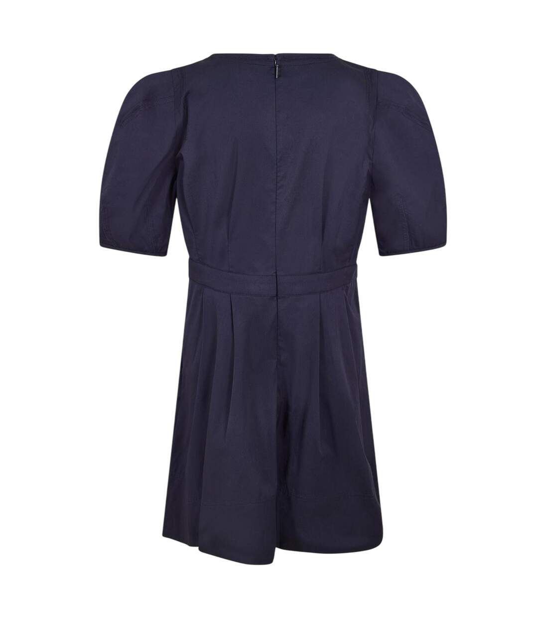 Robe Courte Manches Bouffantes Femme Bleu Marine Ted Baker-3