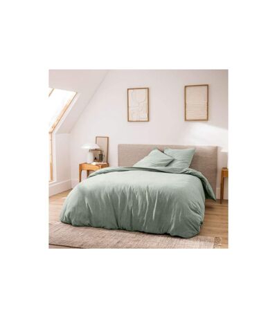Parure de Lit 3 Pièces Meline 260x240cm Sauge