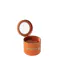 Boîte Ronde Pour Cosmétiques Ericka 19cm Cognac-2