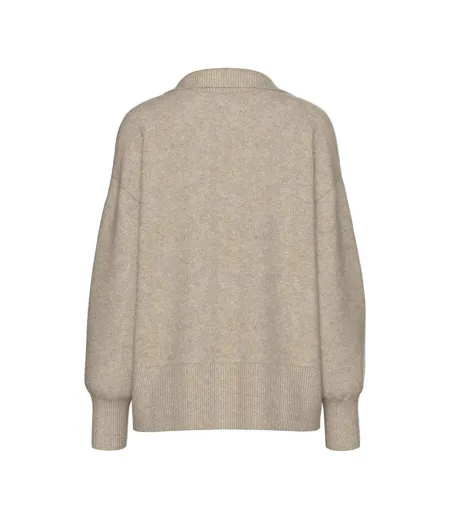 Pull marron femme pieces malou