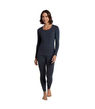 Haut Thermique Blaze Femme Bleu Marine Animal