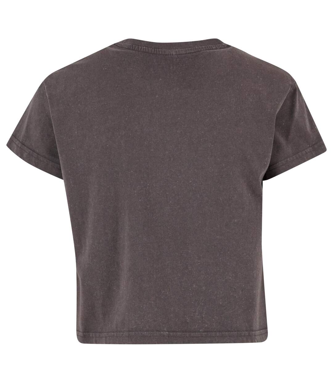 T-shirt Femme Anthracite Build Your Brand-2