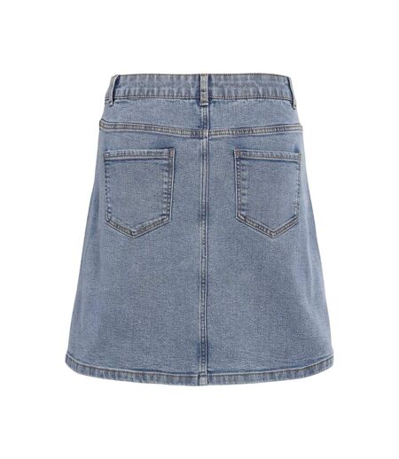Mini Jupe Femme Bleu Clair Noisy May