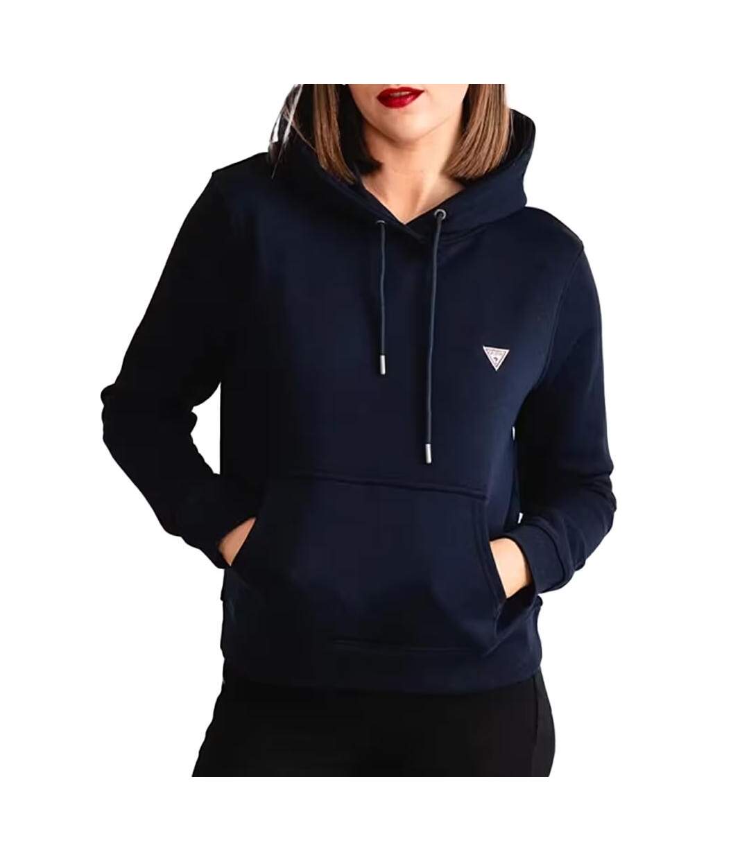 Sweat Marine Femme Guess Hood - L-1