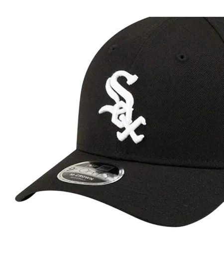 Unisex Adult Chicago White Sox Baseball Cap Black Silver New Era