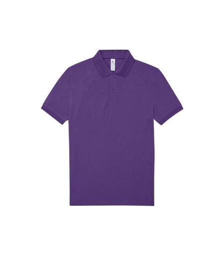 Mens Polo Shirt Meta Lilac B&C