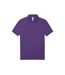 Mens Polo Shirt Meta Lilac B&C-1