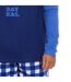 KLP3 Men's Long Sleeve Fleece Winter Pajamas